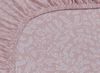 Pip Studio 96% cotton, 4% lycra, Jersey Lycra, 180 GSM Spannbettlaken Pip Leafy Pink 180X200/220 180x200/210/220 cm Pocket depth: 30 cm 1 Spannbettlaken Rosa Bild 2
