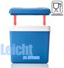 BigDean Thermobehälter Kühlbox 24 Liter blau/weiß - Isolierbox mit bis zu 11 Std. Kühlung, Kunststoff, (Packung, 1-tlg, Kühlbox), bis zu 14h kalt Bild 4