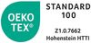 Irisette Body Contour Kopfkissen 2er Set 80x80 cm mit abnehmbarem Bezug aus softer Microfaser, waschbar bis 60°C, weiß / blau, Öko-Tex zertifiziert, produziert nach deutschem Qualitätsstandard Bild 5