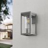 Lindby Außen-Wandleuchte Estami, Metall, Alu IP44, 1 x 15 W Bild 4