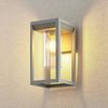Lindby Außen-Wandleuchte Estami, Metall, Alu IP44, 1 x 15 W Bild 3