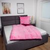 KiNZLER Bettwäsche Cashmere Touch, Microfaser, 2 teilig, Wendebettwäsche, beere-rosa Bild 4