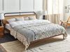 Kuscheldecke NAJUY Baumwolle 220 x 240 cm Beige Bild 2