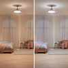 Deckenventilator mit Lampe Philips Atlas Nikel 450 lm 28 W Bild 5