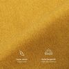 Blumtal Premium Frottier Handtücher Set mit Aufhängschlaufen - Baumwolle Oeko-TEX Zertifiziert, weich, saugstark - 2X Badetuch (70x140 cm), 2X Handtuch (50x100 cm), Spicy Mustard (Gelb) Bild 5
