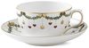Royal Copenhagen Starfluted Christmas Tasse mit Untere Tee Bild 1