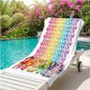 Rainbow High Strandtuch Rainbow High Girls Kinder Mikrofaser Badetuch XL 70x140 cm Bild 4
