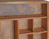 Setzkasten HWC-F35, Wandregal Sammlerkasten, Shabby-Look Vintage 70x45x8cm Bild 5