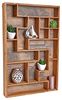 Setzkasten HWC-F35, Wandregal Sammlerkasten, Shabby-Look Vintage 70x45x8cm Bild 2