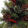 Kaemingk Künstlicher Weihnachtsbaum, Tannenbaum künstlich mit Beeren und Zapfen im Jutesack 60cm - Grün Bild 4