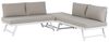 Lounge Set COCCORINO Metall Taupe Bild 5