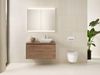 Geberit ONE Spiegelschrank mit ComfortLight, 2 Türen, Aufputzmontage, 105 x 90 x 15 cm, 505.814.00, Farbe: weiss / Aluminium pulverbeschichtet - 505.814.00.2 Bild 4