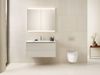 Geberit ONE Spiegelschrank mit ComfortLight, 2 Türen, Aufputzmontage, 105 x 90 x 15 cm, 505.814.00, Farbe: weiss / Aluminium pulverbeschichtet - 505.814.00.2 Bild 2