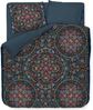 PIP Studio Perkal Bettwäsche 135x200 Il Ricamo darkblue Wende Blütenmeer Ornamente Bild 3