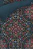 PIP Studio Perkal Bettwäsche 135x200 Il Ricamo darkblue Wende Blütenmeer Ornamente Bild 5