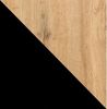 Esstisch Küchentisch Lamia 160-240x90x70cm Eiche Wotan schwarz Bild 5