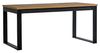 Esstisch Küchentisch Lamia 160-240x90x70cm Eiche Wotan schwarz Bild 1