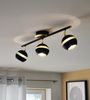 Eglo 95484 Spot Nocito Stahl schwarz, gold GU10-LED 3X3W L:58,5cm Bild 3