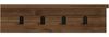 Hanah Home Stylish Wall Shelf, Walnut Finish, 60 x 14.5 x 16.3 cm | 100% Melamine Coated Particle Board, 18 mm Thick | Multipurpose Hanging Rack for Extra Storage Bild 5
