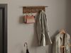 Hanah Home Stylish Wall Shelf, Walnut Finish, 60 x 14.5 x 16.3 cm | 100% Melamine Coated Particle Board, 18 mm Thick | Multipurpose Hanging Rack for Extra Storage Bild 3