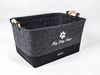 TrendPet Aufbewahrungsbox MyDogToys Spielzeugkörbchen (Aufbewahrungskorb, Aufbewahrungskorb), Filz Bild 2