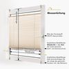 Sonello Plissee Klemmfix ohne Bohren 100x200 cm Schwarz Faltrollo Plisseerollo Jalousie für Tür & Fenster Blickdicht Sichtschutz Sonnenschutz Fertifplissee Rollo Bild 5