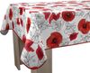 Le linge de Jules Tischdecke, schmutzabweisend, Mohnblume, oval, 150x240 cm Bild 1
