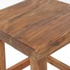 DESIGN DELIGHTS Hocker HOLZ HOCKER "MASSIV 48", Mahagoni, 48x35cm (HxB), Sitzhocker, Holz Bild 4
