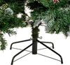 Künstlicher Weihnachtsbaum mit LED Beleuchtung Schnee bestreut 180 cm grün PALOMAR Bild 5
