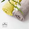 leevitex® Saunatuch Frottee XXL, (1-St), 80 x 200 cm, extra groß & saugfähig, Gelb/Mais Bild 5
