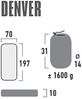 High Peak Denver Einzelmatratze Einzel-/Vollformat Rechteck Bild 3
