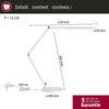 Paulmann No. 78911 LED Schreibtischleuchte FlexBar Weiß 10,6W WhiteSwitch 3.000K Bild 4