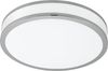 Eglo 95682 Wandleuchte Deckenleuchte Palermo 2 in weiß, chrom 20W H:7cm Ø28cm Bild 1