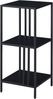 Standregal Kumlinge 35x35x80cm Schwarz [en. casa] Bild 4