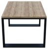 AKKE Außergewöhnlicher Couchtisch Beistelltisch für Wohnzimmer | Kaffee Tee Wohnzimmertisch Tisch | Coffee Table | Zimmer Schlafzimmer Möbel | Deko Modern Ancient Oak 100 x 60 x 55 Bild 4