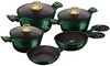 Berlinger Haus Berlinger Haus Töpfe 10 Stück Metallic Emerald BH6065 Bild 2