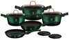 Berlinger Haus Berlinger Haus Töpfe 10 Stück Metallic Emerald BH6065 Bild 1