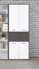 Büroschrank Keflavik White-Uni Wolfram grey Bild 2