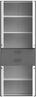 Büroschrank Keflavik White-Uni Wolfram grey Bild 5