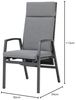 Gardissimo Gartenstuhl 2 er Set Vigo Lounge Stuhl Dining Alu Move Stapelstuhl (Spar-Set, 2 St), verstellbare Rückenlehne stapelbar wetterfest 120 kg Tragkraft Bild 2