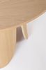 Esstisch Nydorl aus MDF, modern und rund, naturfarben, Ø 120 cm, für 3–4 Personen Bild 4