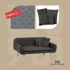 Rohrschneider Tiersofa Hundesofa Hundebett Kunstleder Hundecouch für Hunde XXL Kuschelbett Bild 2