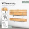 Holz4home Bierzeltgarnitur mit Sonnenschirmhalterung, 3-teilig, klappbar, Tannenholz natur, 167 x 50 x 75-101 cm Bild 5