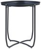 Tabletttisch Sandefjord Stahl 53x46x46 cm Schwarz [en. casa] Bild 5
