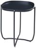 Tabletttisch Sandefjord Stahl 53x46x46 cm Schwarz [en. casa] Bild 4