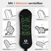 M MCombo Fernsehsessel mit Aufstehhilfe Elektrisch 7550, 3 Motoren, Rückenlehne & Beinstütze Getrennt Verstellbar, Relaxsessel mit Liegefunktion bis 170° (Chenille, Beige) Bild 5