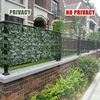Bakaji Künstliche Hecke Sichtschutz Efeu - 300x100 cm - Kunsthecke in Blätteroptik für Garten, Terrasse, Balkon - Sichtschutz für den Garten - zur Befestigung an Zaun oder Geländer Bild 5
