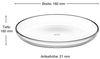 Leonardo Cucina Teller 6er Set, Essteller, Speiseteller, Glasteller, Ø 18 cm, Glas, 66330 Bild 3