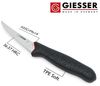Johannes Giesser Messerfabrik PrimeLine Ausbeinmesser Messer, Chrom, Schwarz, 13 cm Bild 3
