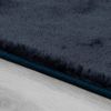 Paco Home Waschbarer Teppich Wohnzimmer Schlafzimmer Kurzflor rutschfest Flauschig Weich Moderne Einfarbige Muster, Grösse:160x220 cm, Farbe:Navy-Blau Bild 3